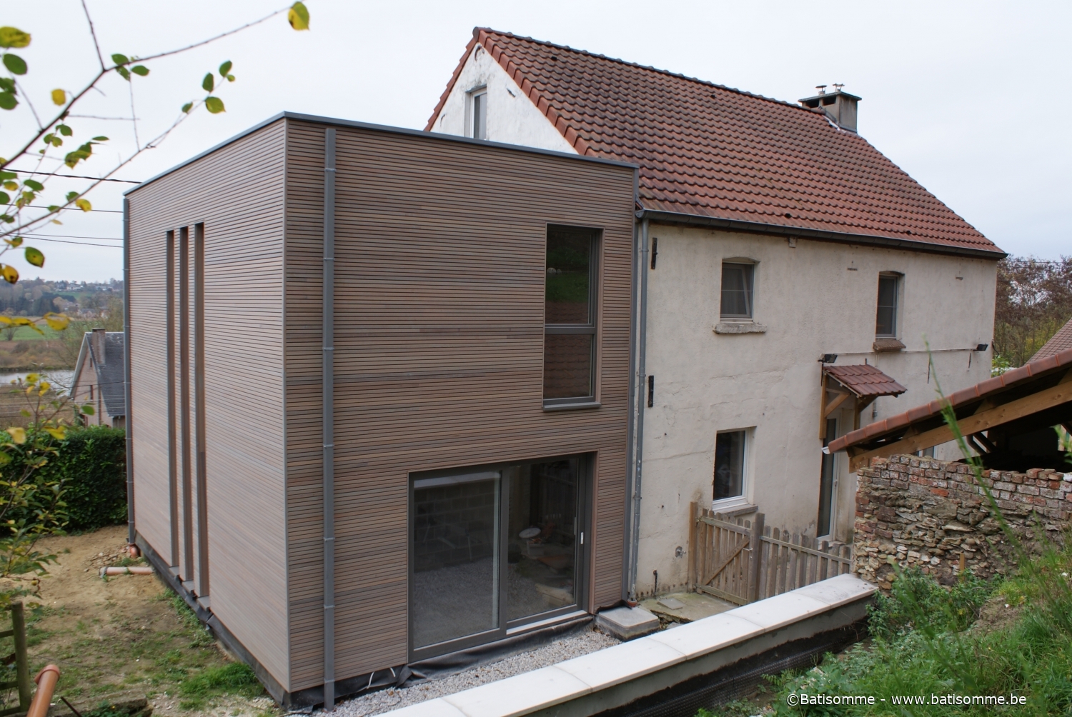 Extensions à ossature bois