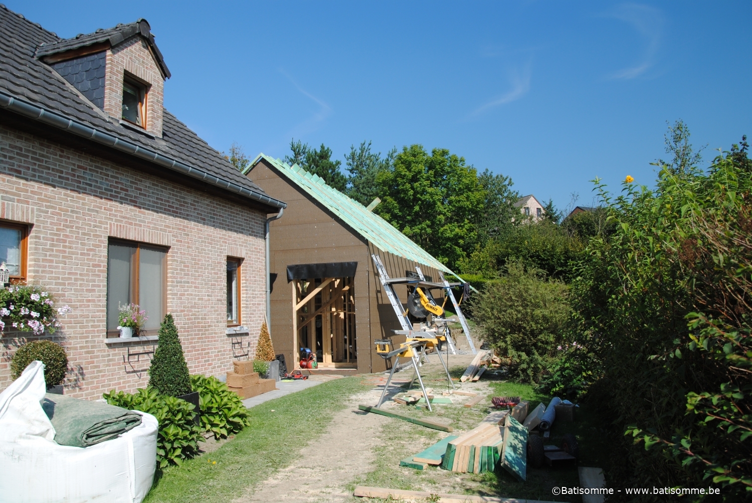 Extensions à ossature bois
