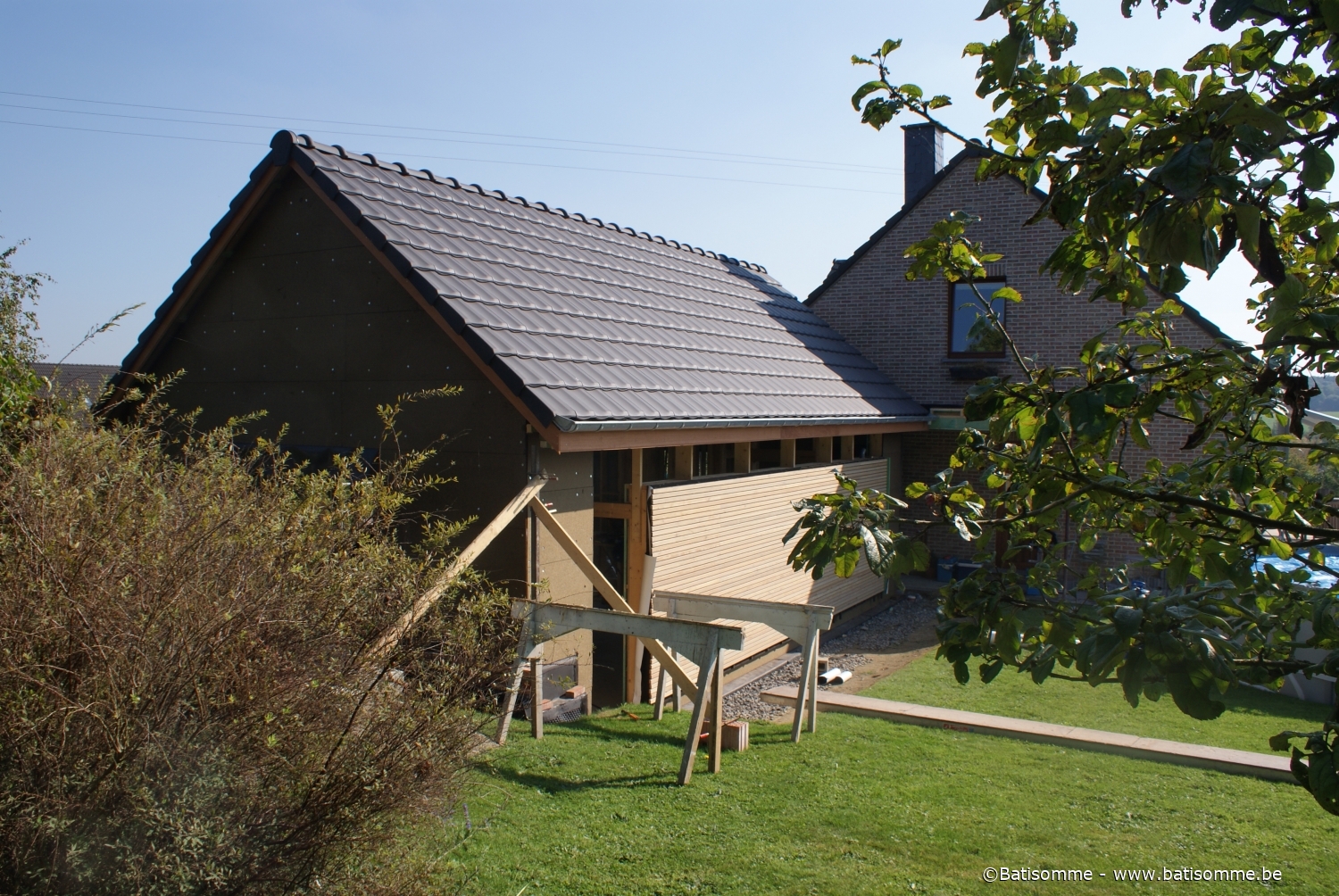 Extensions à ossature bois