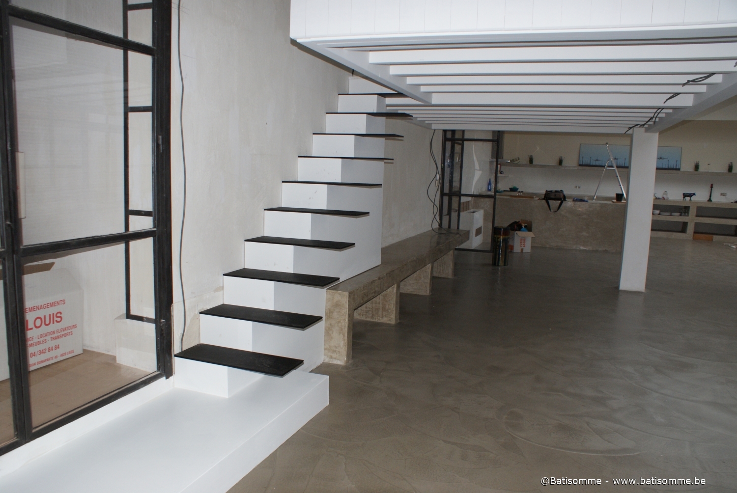 Escaliers et garde-corps